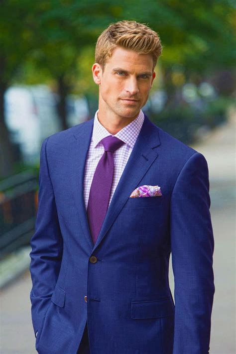 ties that match blue suits.